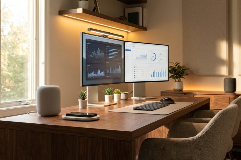 7 Smart Home Office Upgrades That Boost Productivity and Property Value