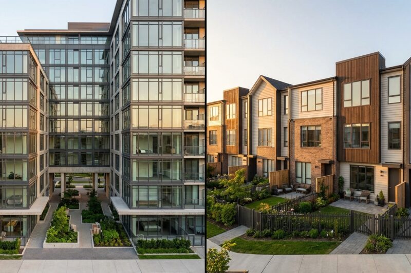 Condo vs Townhouse: How to Choose the Right Property Type for Your Lifestyle and Budget