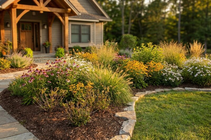 From Grass to Garden: A 5-Year Journey to Beautiful Native Plant Landscaping