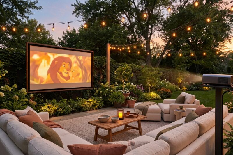 The Complete Guide to Setting Up an Outdoor Home Theater: Best Equipment for Backyard Movie Nights